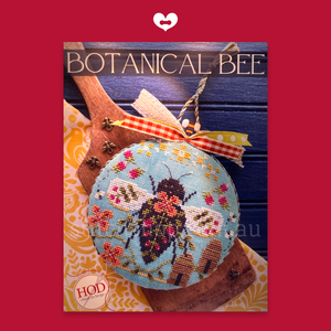 Botanical Bee (chart & bee pin)