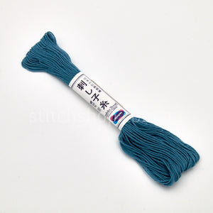 Sashiko Thread  Solid 20m - 9 Airforce Blue / 20 metres (4971451296563)