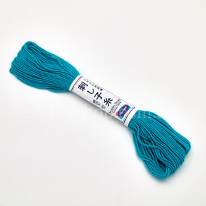 Sashiko Thread  Solid 20m - 17 ElectricBlue / 20 metres (4971451296648)