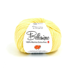 Bellissimo 8 Ply - Lemon 236 (9346301030041)