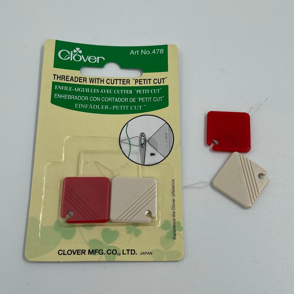 Clover Threader with Cutter