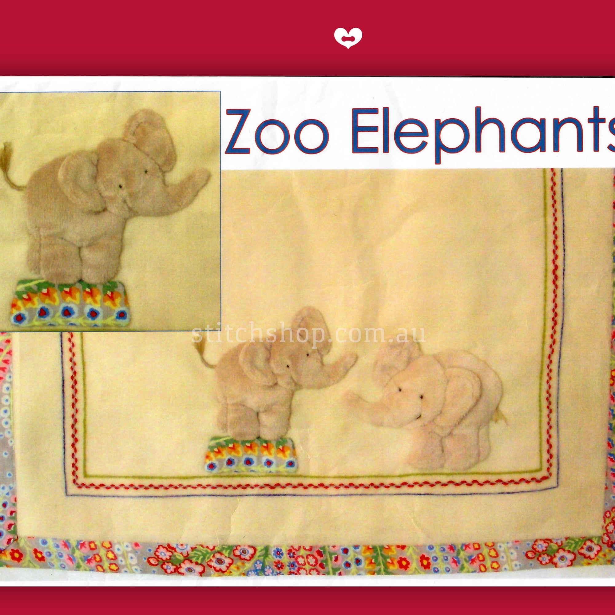 Zoo Elephants Pattern Pack