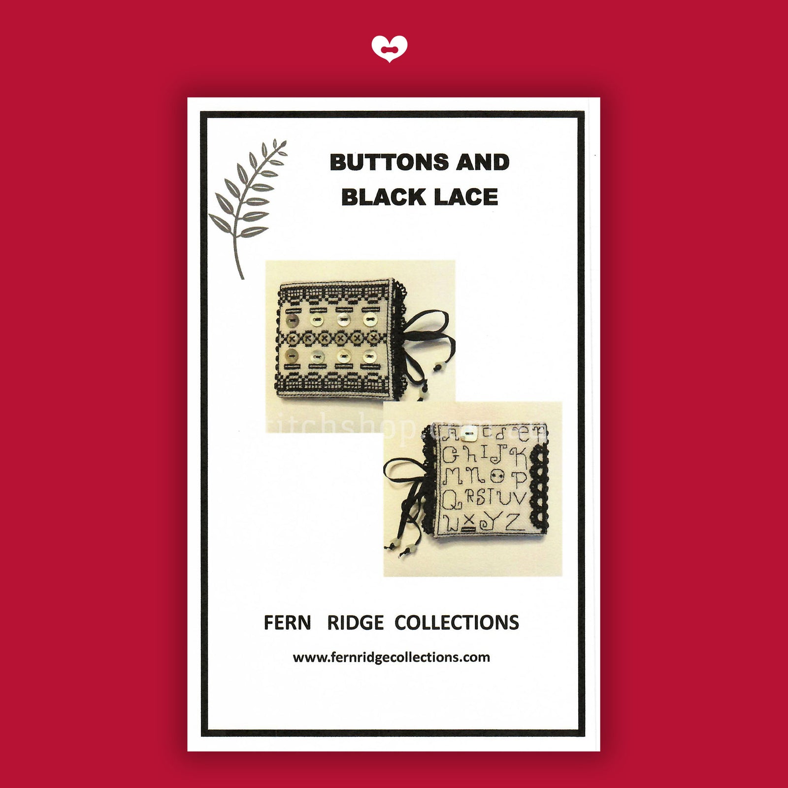 Button and Black Lace KIT