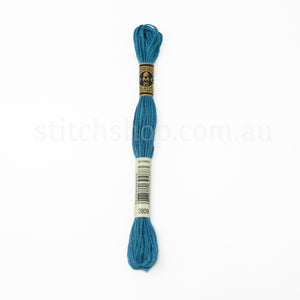 DMC Stranded Cotton (3685-3811) - 3809 Turquoise - VY DK (077540394883)