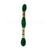 DMC stranded cotton (3812-3866) - 3818 Emerald Green - UL VY DK (077540394975)