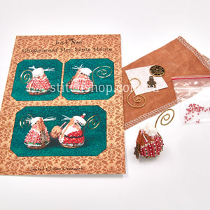 Gingerbread Mrs Santa Mouse with Embellishment Pack & Linen