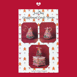 Gingerbread Candy Mouse with Embellishment Pack & Linen