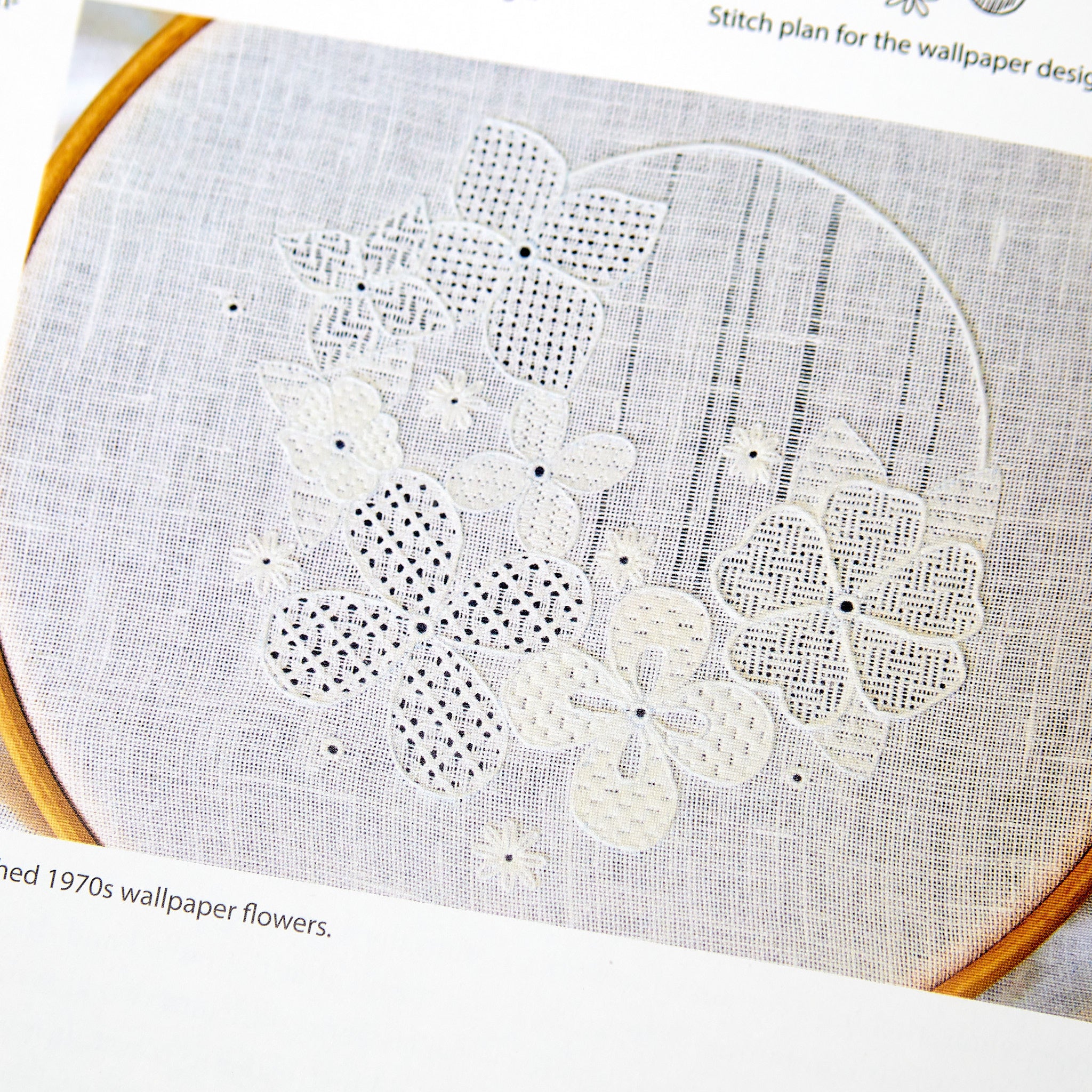 White Work Pattern Whitework Embroidery - Stitch