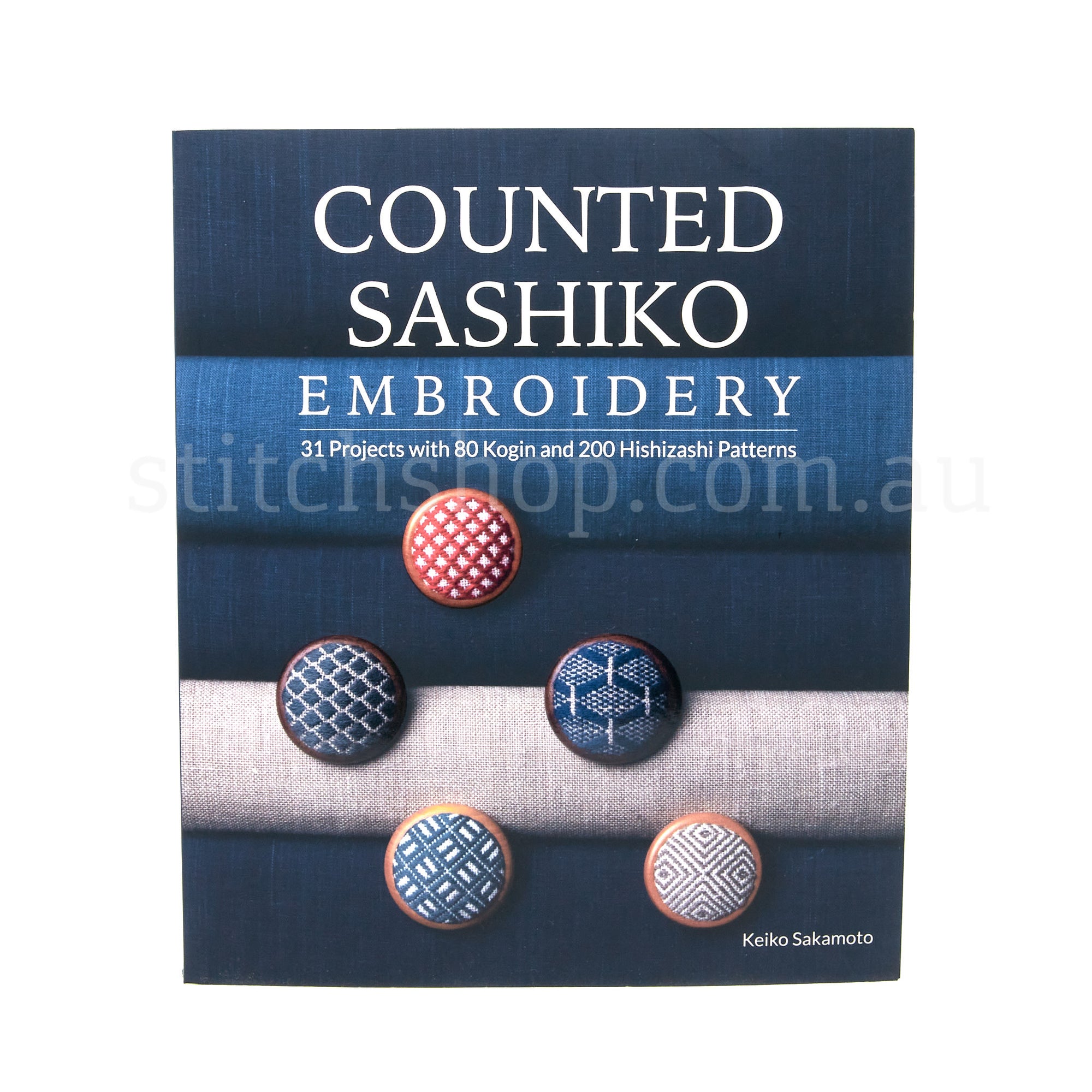 Counted Sashiko Embroidery - Default Title (9780764366734)