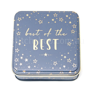 Sara Miller Little Gestures Small Square Tin - Best of the Best (BestBest)