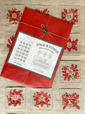 Christmas Advent kit by Kasia Jacquot