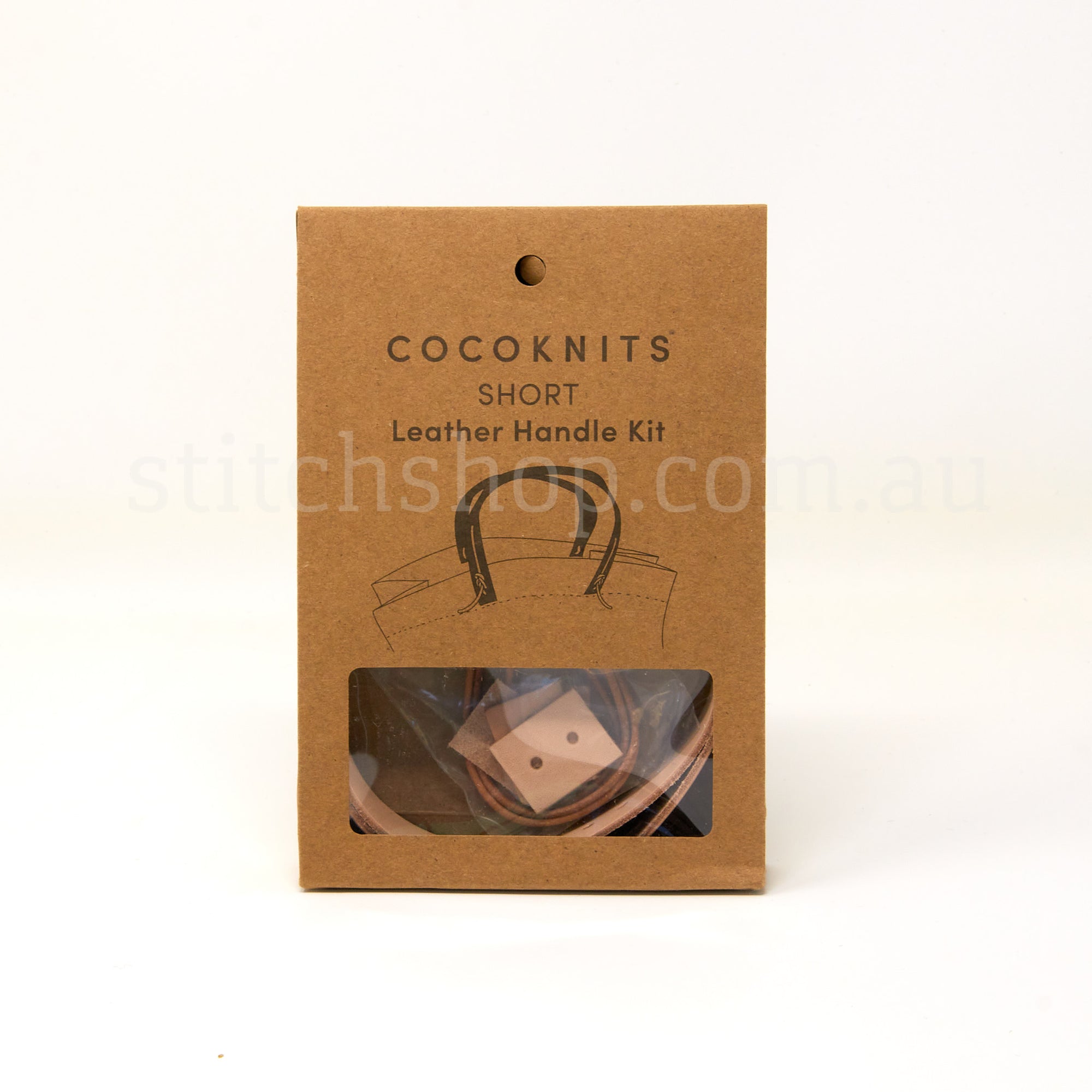 Cocoknits Leather Handle Kit: Short