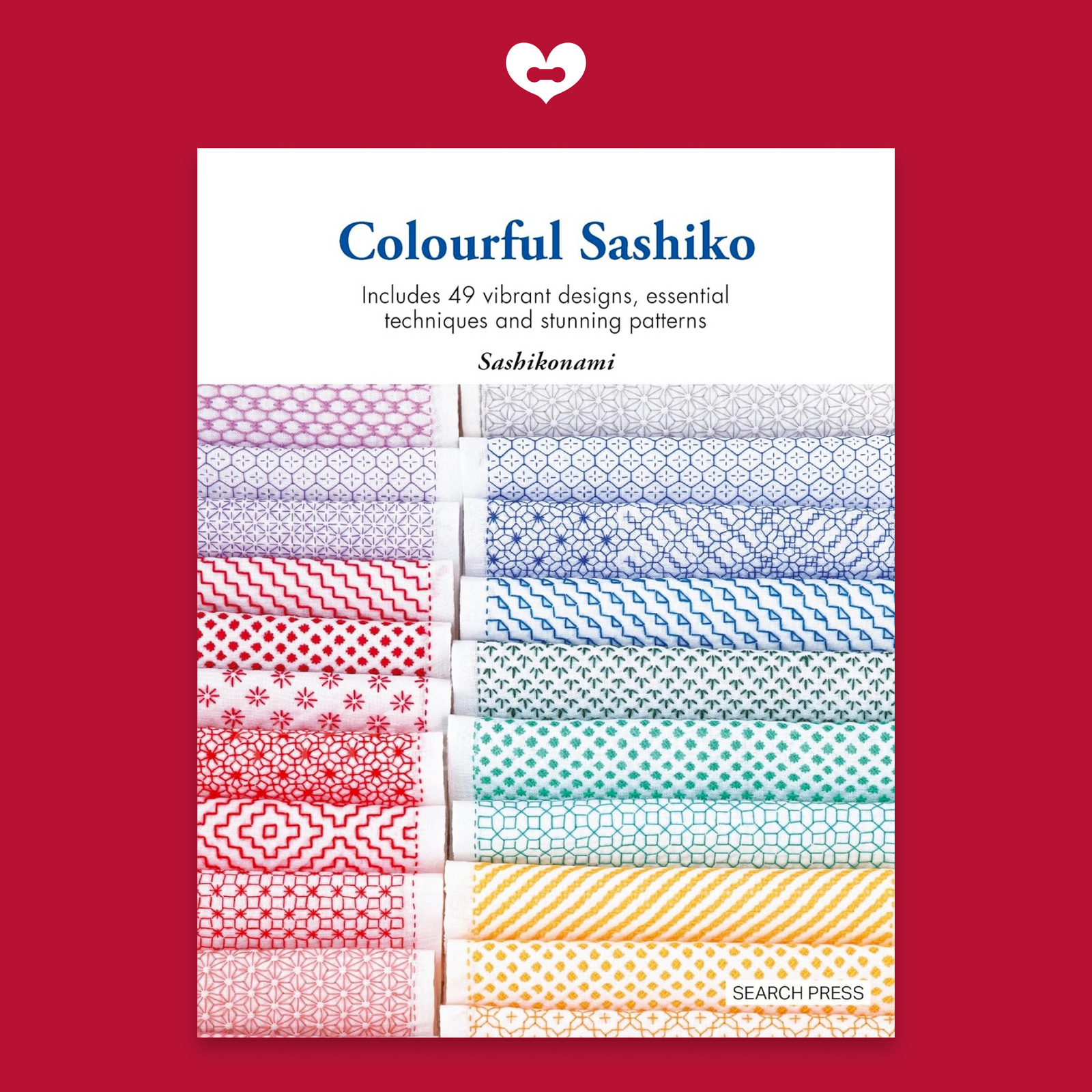 Colourful Sashiko