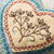 Embroidered Heart Wool Mix Felt Kit