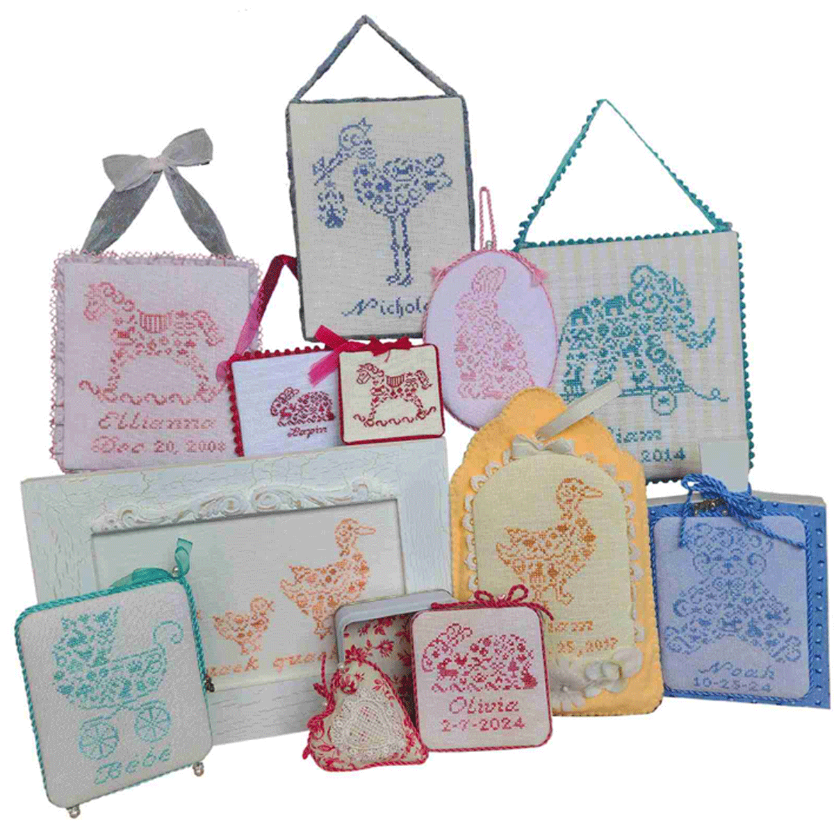 French Baby Samplers