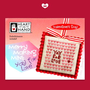 Merry Making Mini: Yay for Love (with heart button)