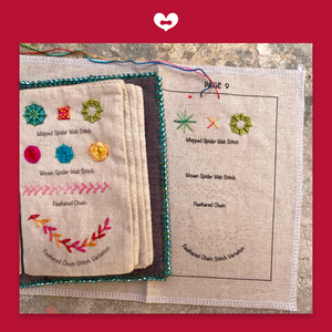 The Sampler Book of Embroidery Stitches (deposit)