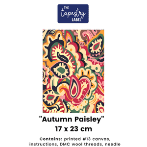 Autumn Paisley Tapestry Kit