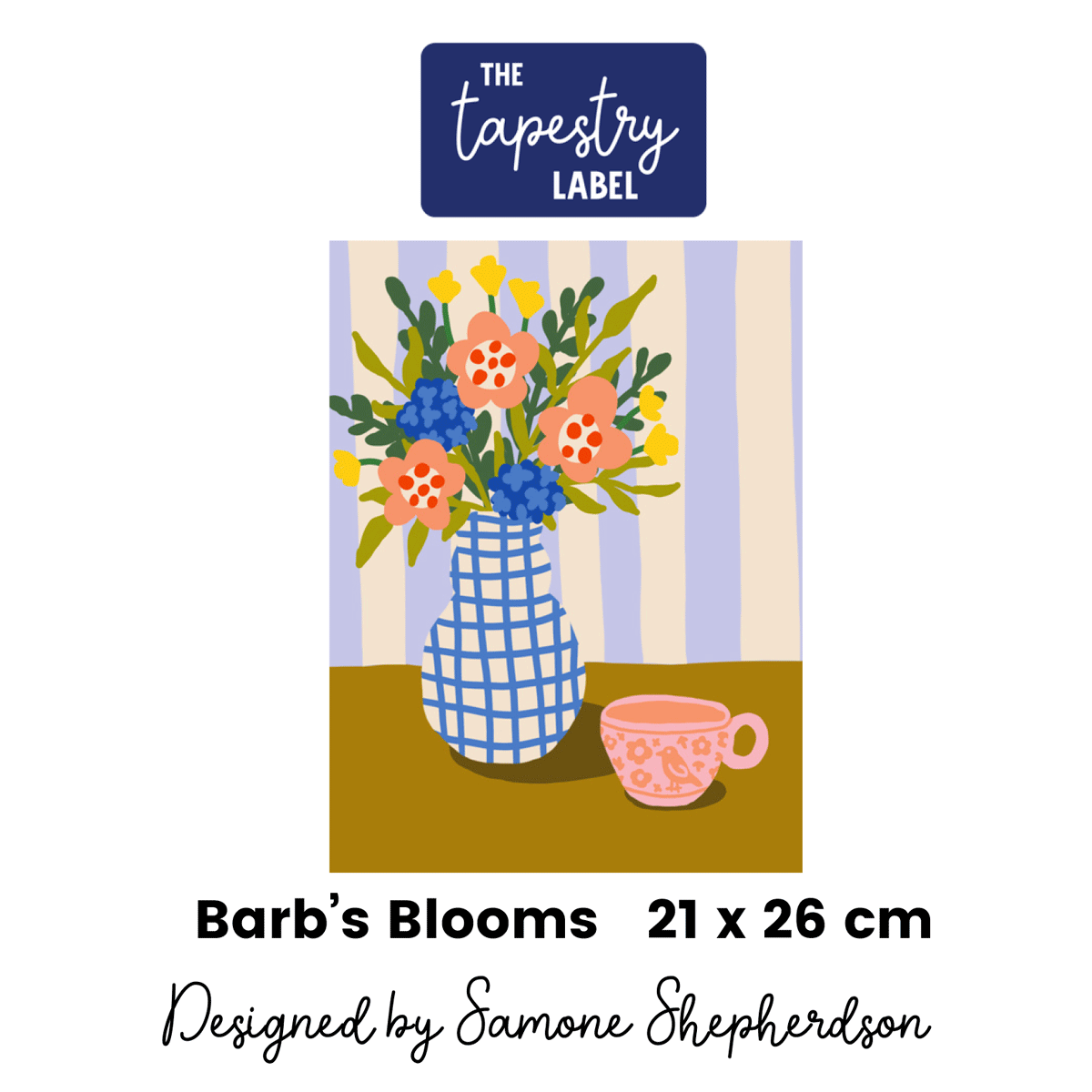 Barb's Blooms Tapestry Kit