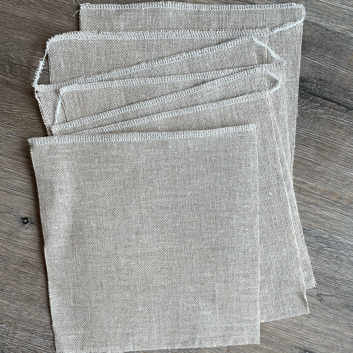 Linen cuts for Satsuma Street Baubles