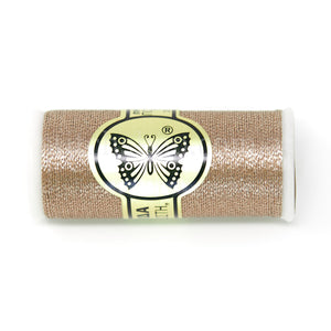 Butterfly Metallic Embroidery Thread - Rose Gold (btrose)