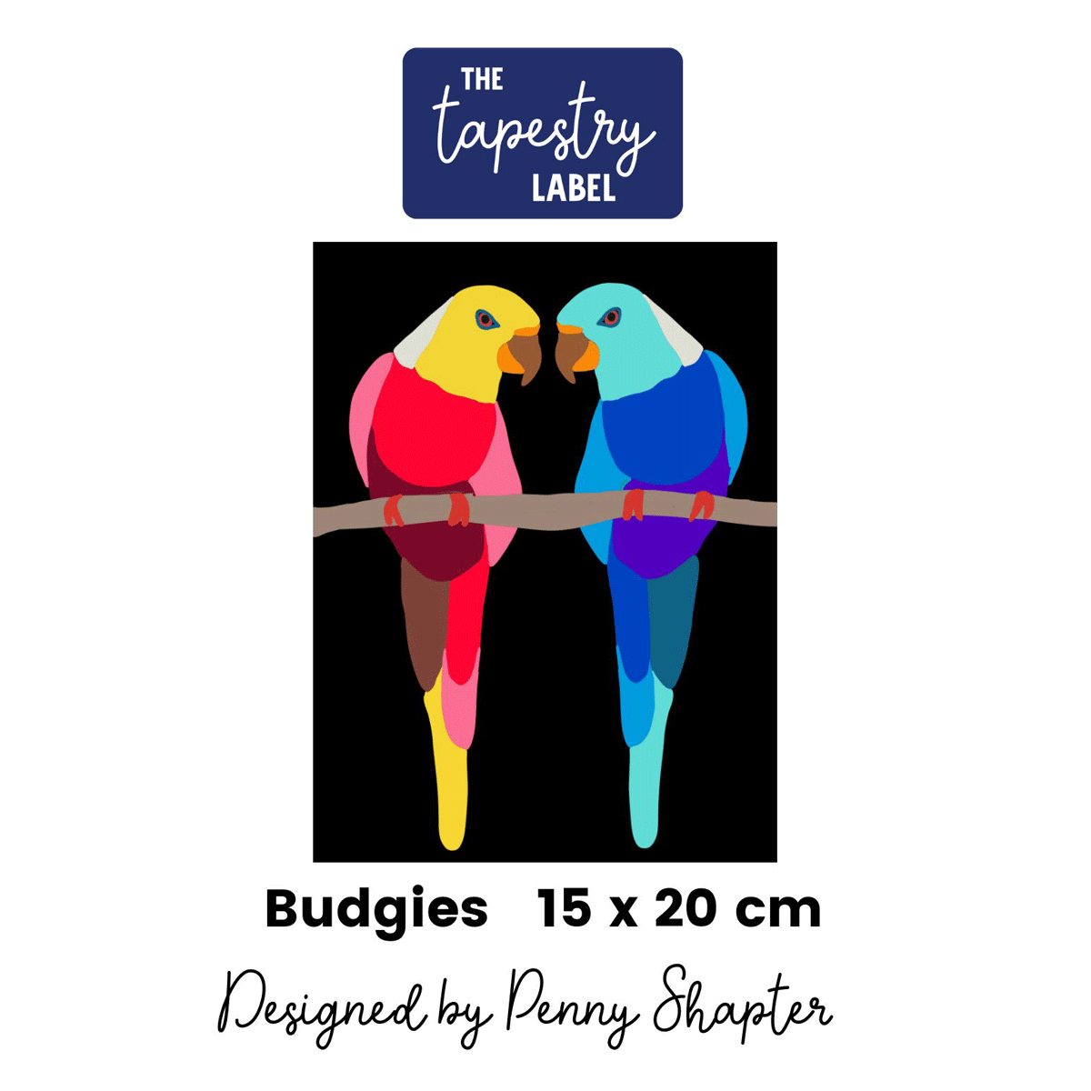 Budgies Tapestry Kit