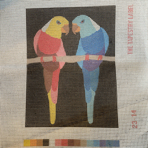 Budgies Tapestry Kit