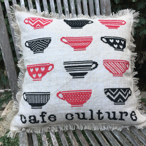 Cafe Culture Cushion Chart