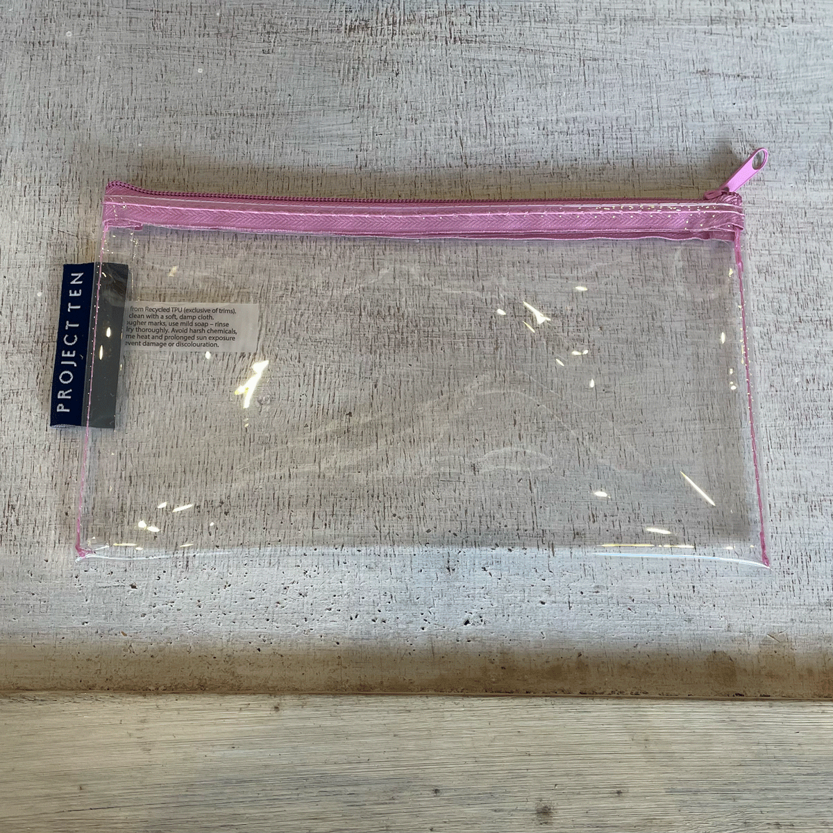 Tiny Clear Zip Pouch by Project 10