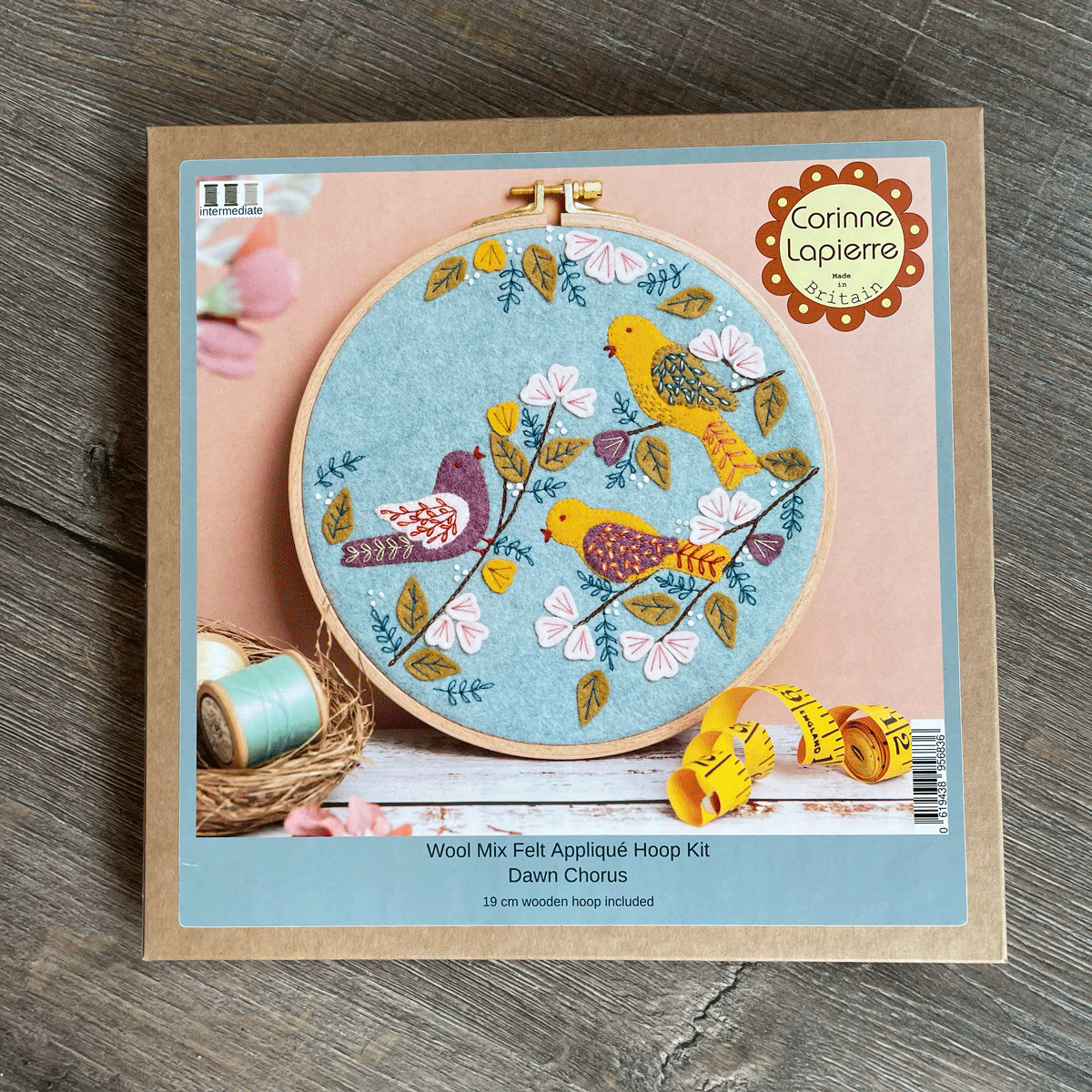 Dawn Chorus Applique Hoop Kit