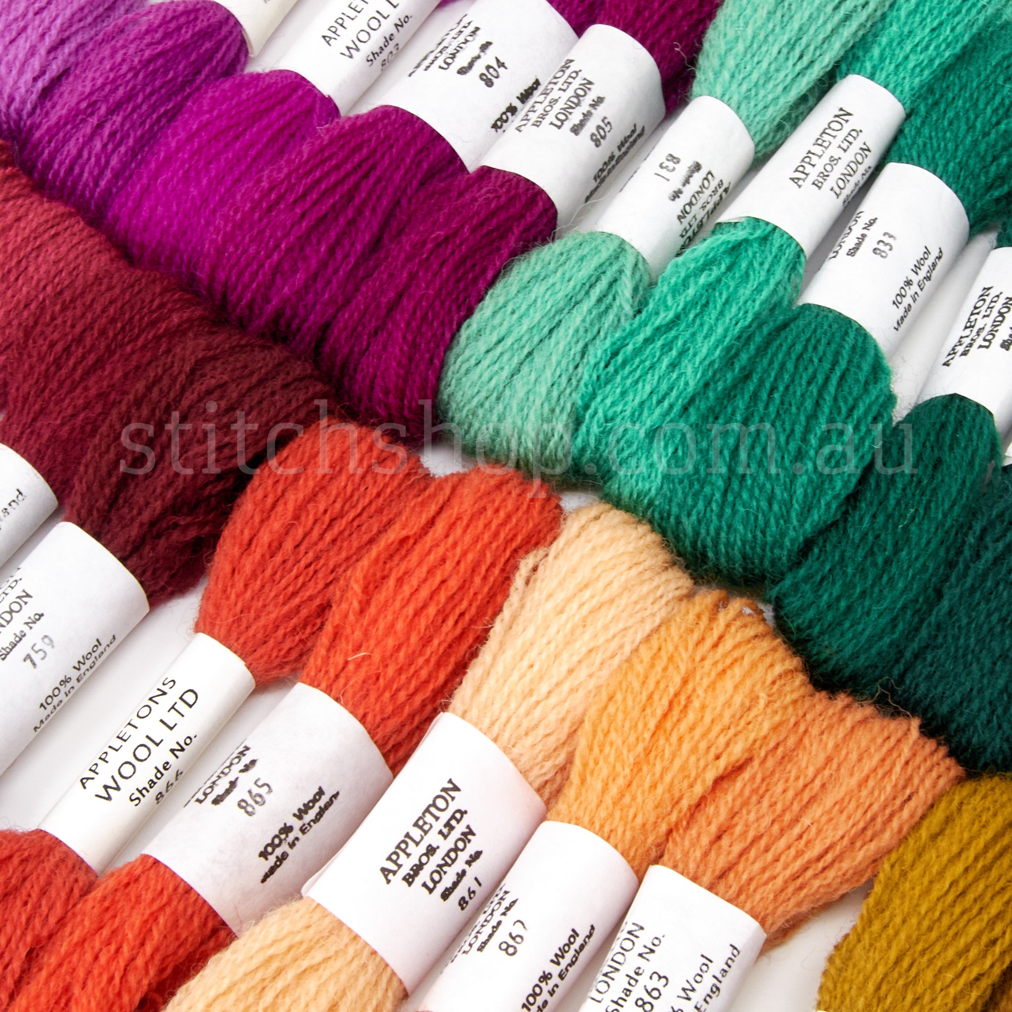 Appleton Wool Thread Appletons Crewel Wool 891 - 964 - Stitch