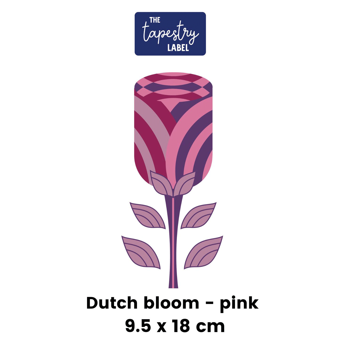 Dutch Bloom Pink Tapestry Kit