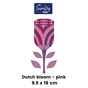 Dutch Bloom Pink Tapestry Kit