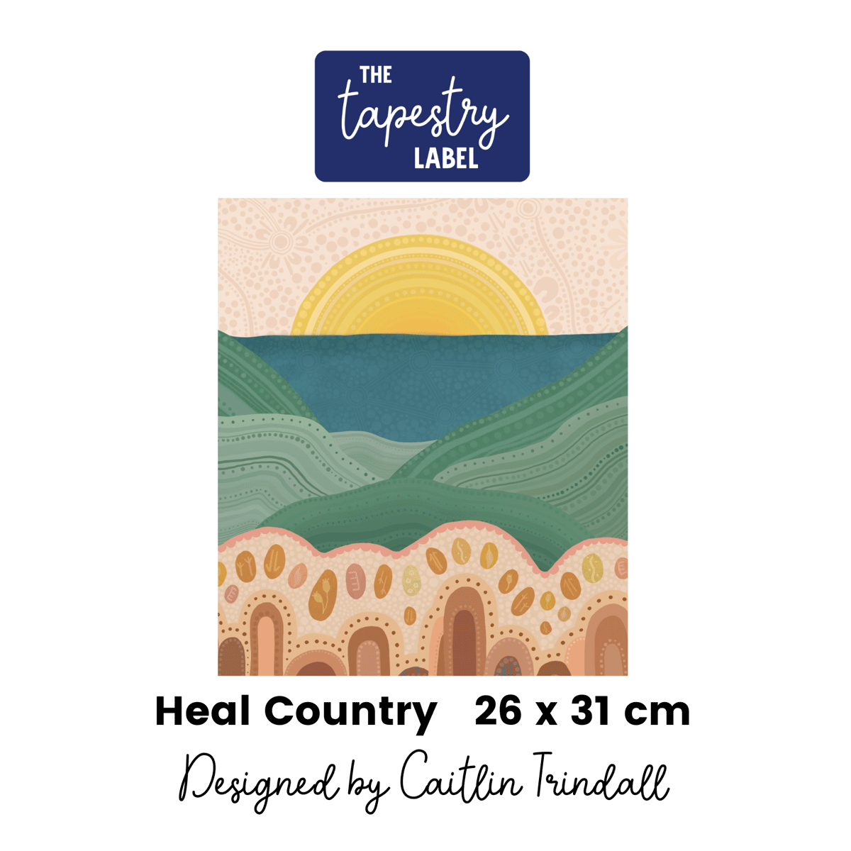 Heal Country Tapestry Kit