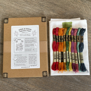 Henryk Embroidery kit by Kasia Jacquot