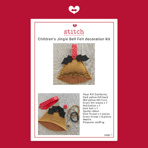 Children's Jingle Bell Christmas Decoration kit