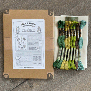 Johnny Embroidery kit by Kasia Jacquot