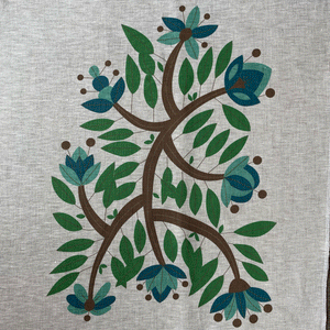 Printed Embroidery Kit by Kasia Jacquot - Large