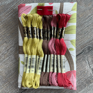 Printed Embroidery Kit by Kasia Jacquot - Large