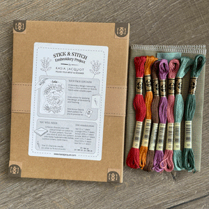 Lola Embroidery kit by Kasia Jacquot