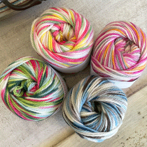 New Zealand Merino Prints 8 Ply