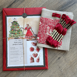 Christmas Ornament kit - set of 6