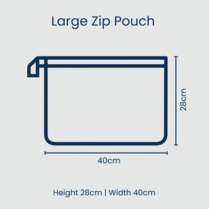 Large Zip Pouch by Project 10