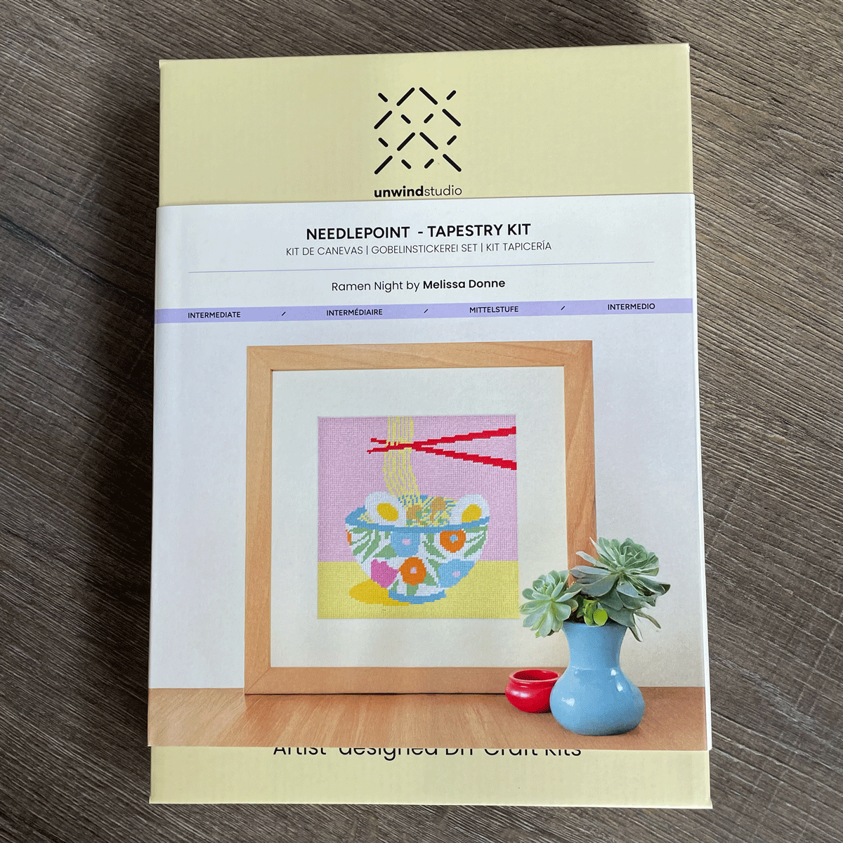 Ramen Night Needlepoint Kit