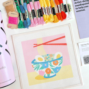 Ramen Night Needlepoint Kit