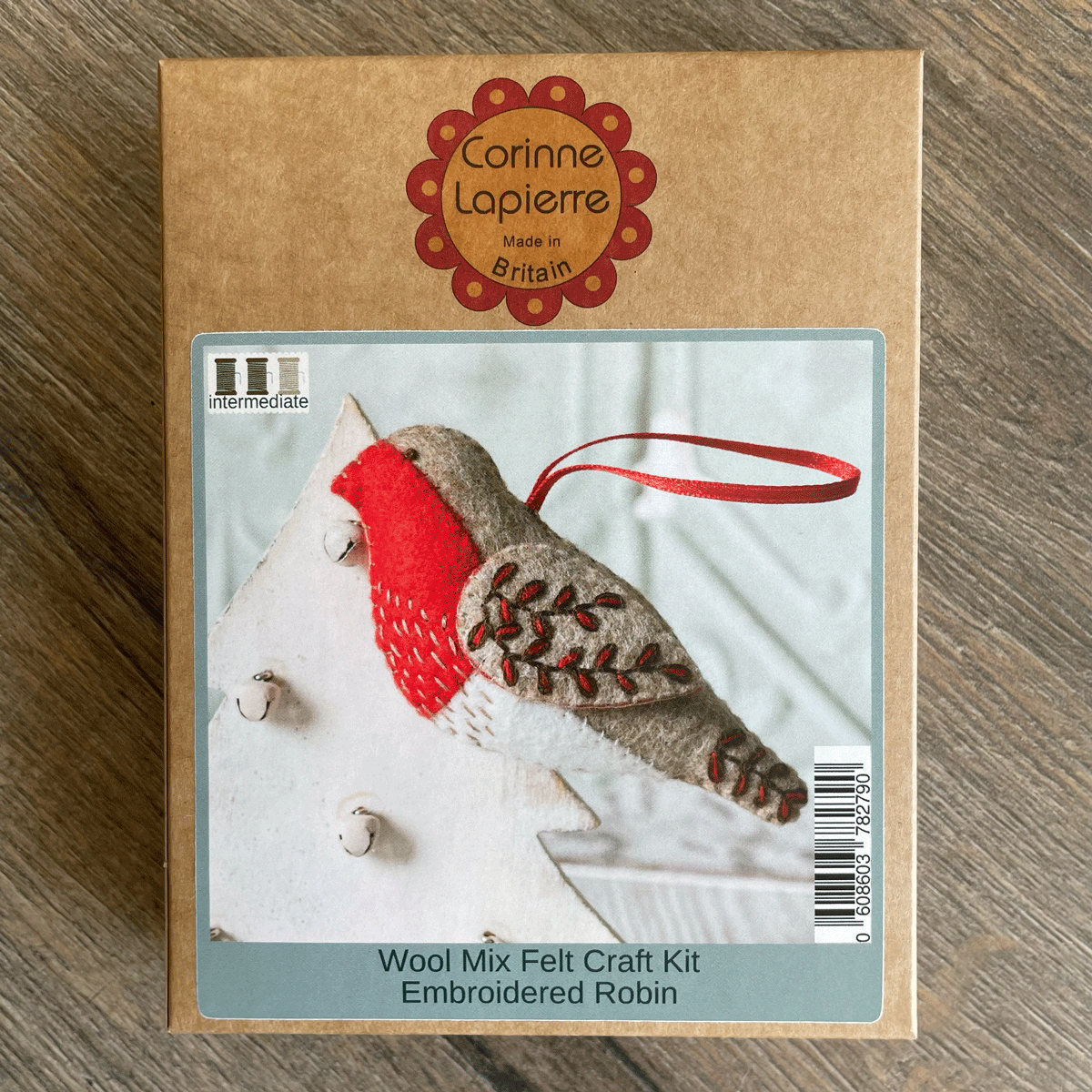 Embroidered Robin Felt Craft Mini Kit