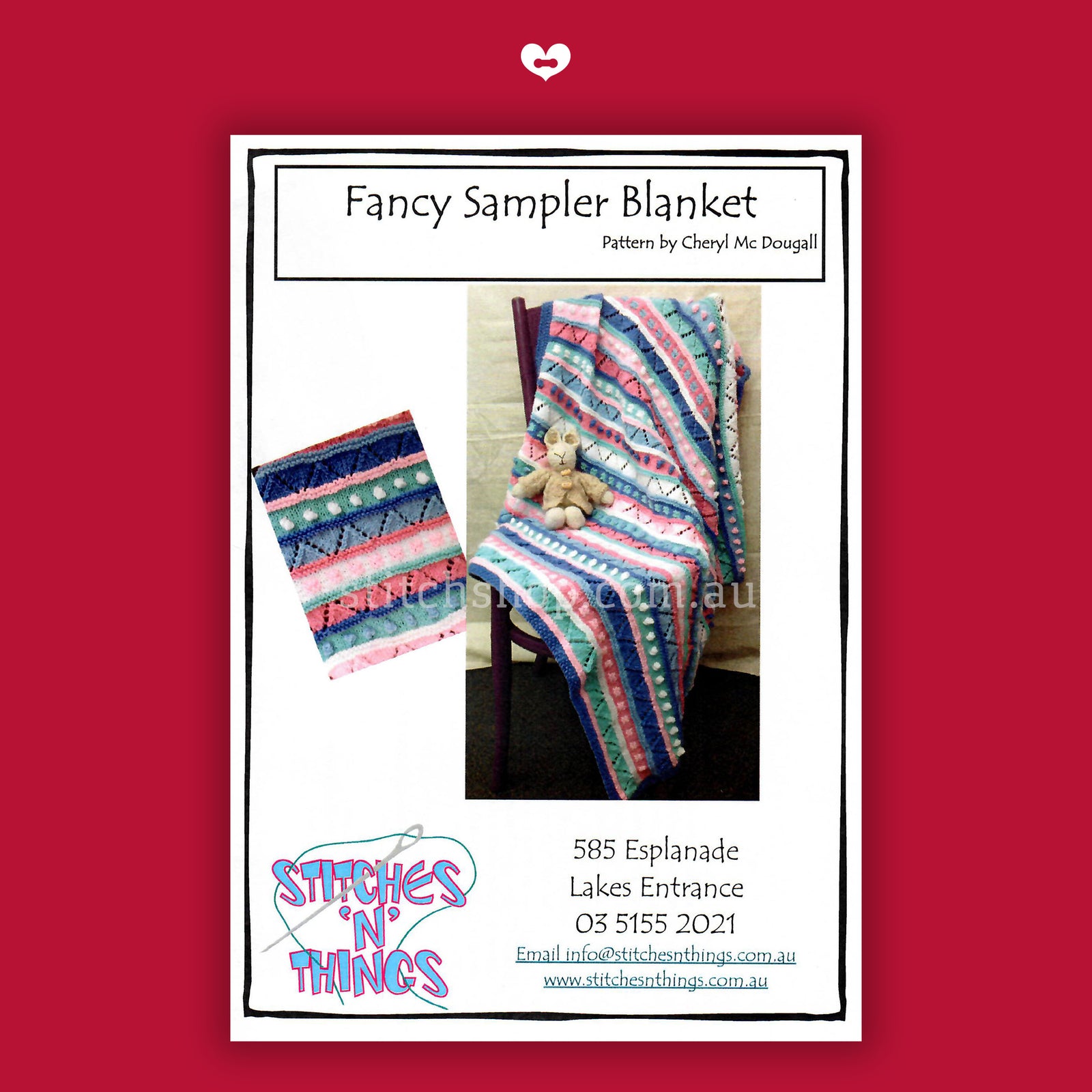 Fancy Sampler Blanket Pattern