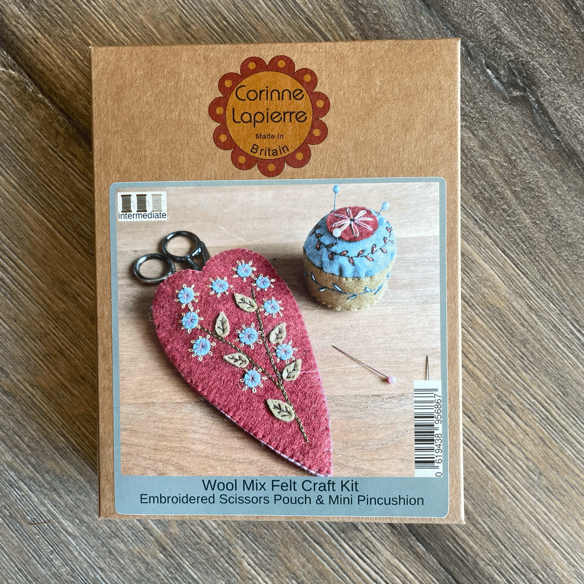 Scissor Pouch & Pincushion Mini Felt Kit