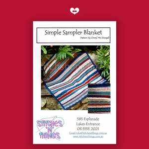 Simpler Sampler Blanket Pattern