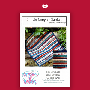 Simpler Sampler Blanket Pattern - Stitch